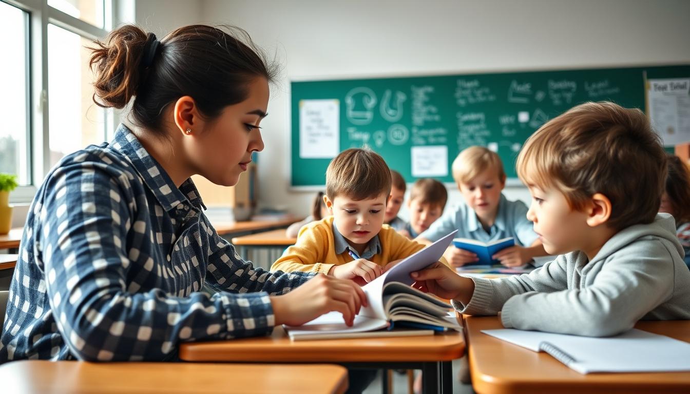 Students collaborating in study space