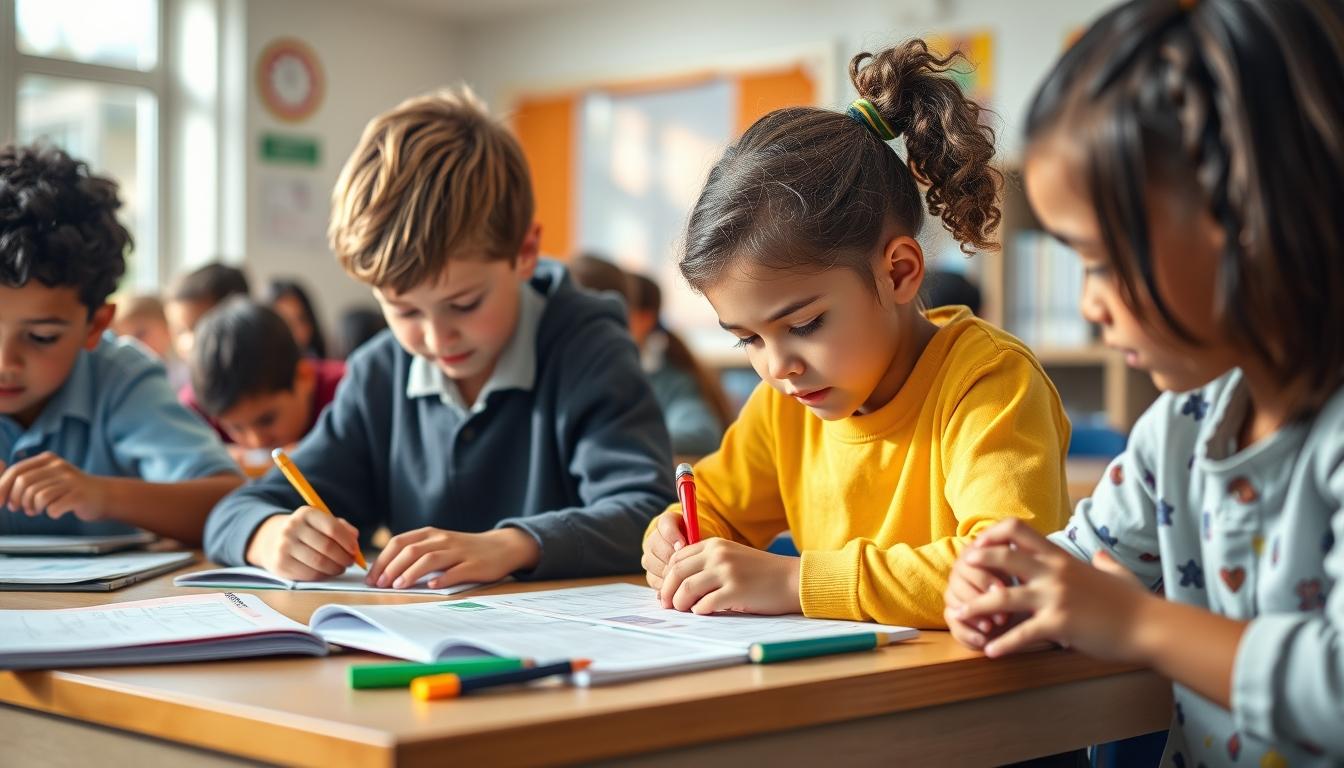 Students and educational resources in a modern learning environment